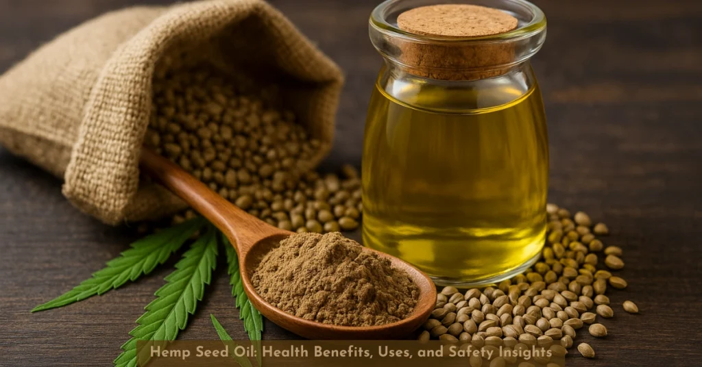 Hemp Seed Oil: Health Benefits, Uses, and Safety Insights